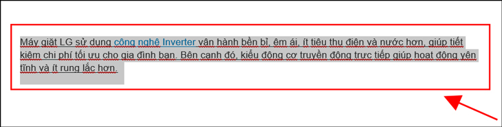 Ctrl+U: Dùng để gạch chân font chữ.