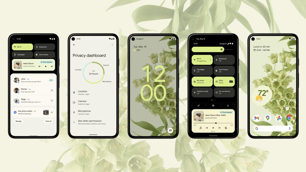 Google chính thức phát hành Android 12 