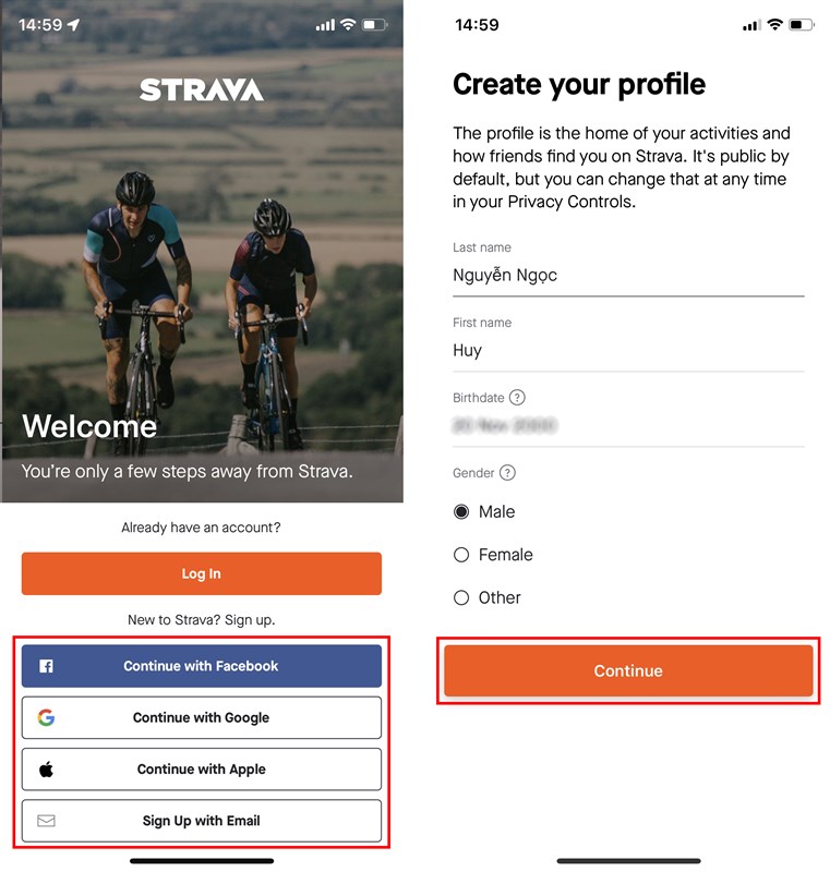 Cách đăng ký Run For Future 2021