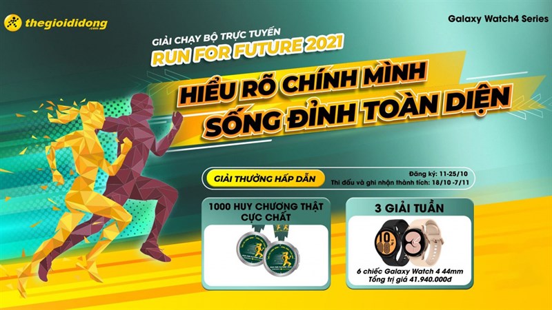 Cách đăng ký Run For Future 2021