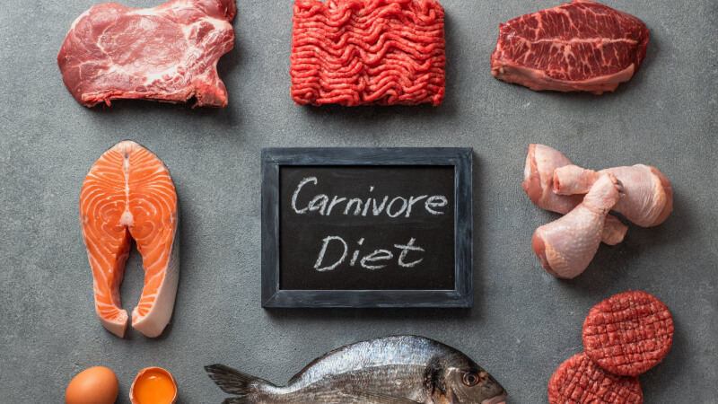 chế độ Carnivore diet là chế độ ăn kiêng chỉ sử dụng thịt, cá