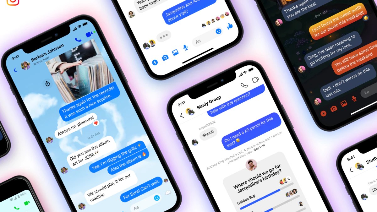 Facebook nâng cấp loạt tính năng mới cho Messenger về trải nghiệm trò chuyện nhóm > Bổ sung thêm chủ đề chat (chat theme)