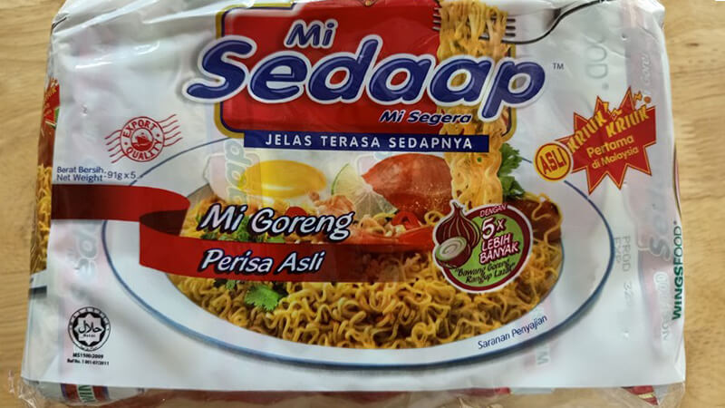 Mì trộn Sedaap vị mì xào