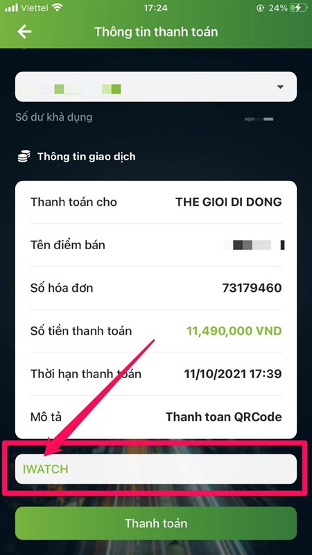 Việc cần làm chỉ là chọn một trong các ngân hàng ở trên (đã cài sẵn ứng dụng ngân hàng đó) rồi hệ thống sẽ nhanh chóng hiển thị các thông tin tương ứng của giao dịch để bạn xác nhận và hoàn tất thủ tục thanh toán.