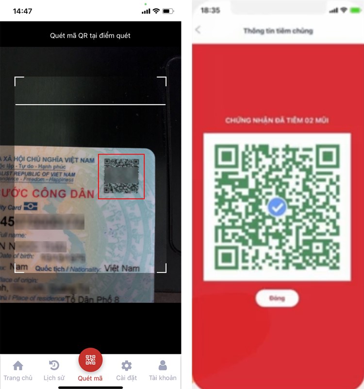 Cách tra cứu chứng nhận tiêm vaccine mũi 2 trên thẻ CCCD