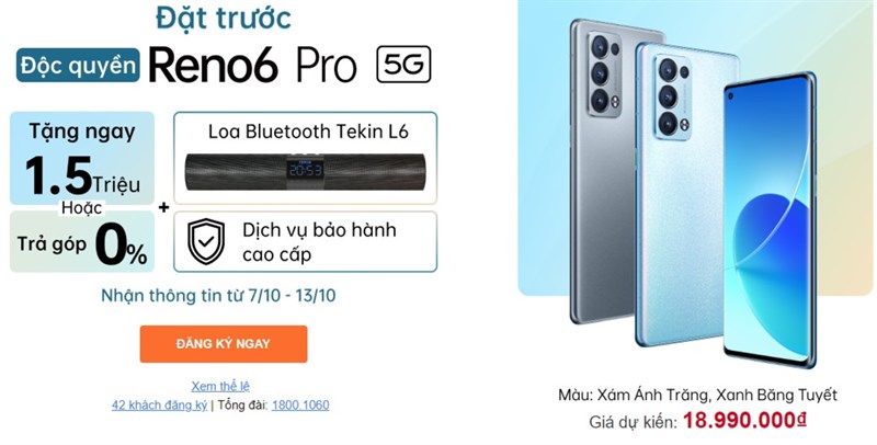 Tiết lộ những điểm nhấn của OPPO Reno6 Pro 5G Tiết lộ những điểm nhấn của OPPO Reno6 Pro 5G