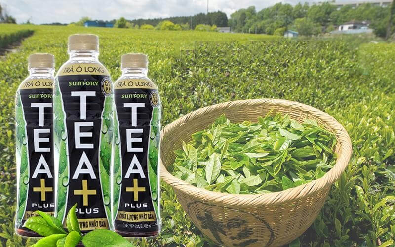 Trà ô long Tea Plus vị nguyên bản