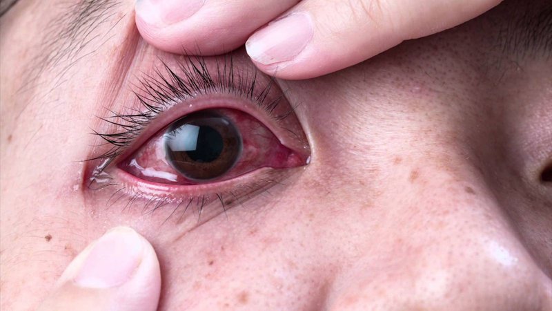 Các triệu chứng khi có dị vật bay vào mắt