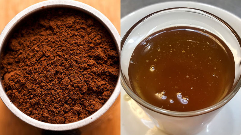 Nguyên liệu làm cà phê mật ong