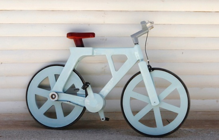 Bicycles made from cardboard