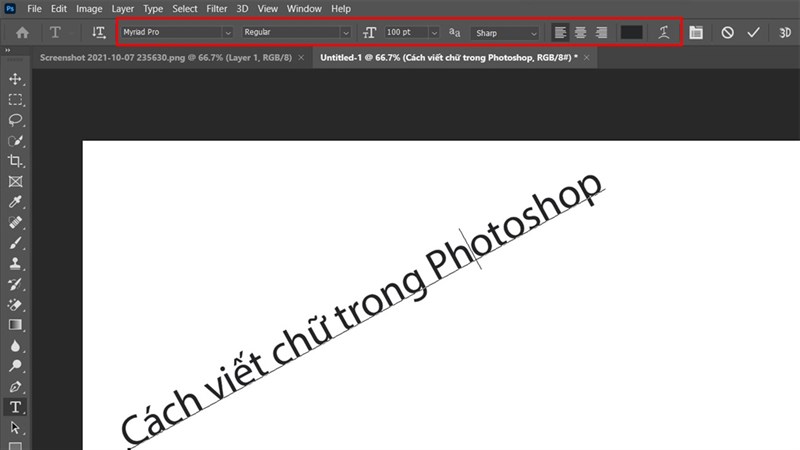 Hướng dẫn cách viết chữ trong Photoshop cực đơn giản chỉ vài bước làm