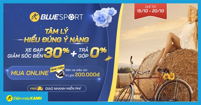 Top 3 xe đạp đường phố giảm tới 30% tặng chị em ngày 20/10 giới hạn 50 suất