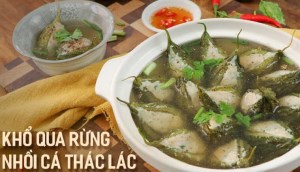 Hướng dẫn cách làm món canh khổ qua nhồi cá thác lác dai ngon hấp dẫn