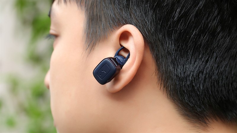 Tai nghe Bluetooth Mozard Q6C Xanh Navy Tai nghe Bluetooth Mozard Q6C Xanh Navy