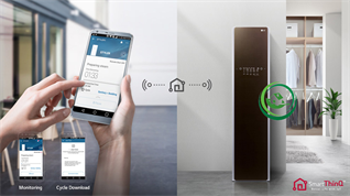 Các công nghệ nổi bật trên tủ chăm sóc quần áo