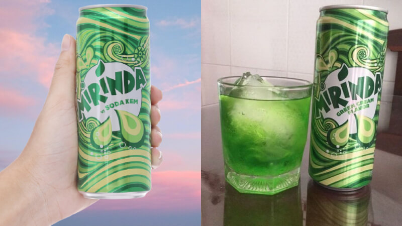 Nước ngọt Mirinda vị soda kem tươi mới và mát mẻ