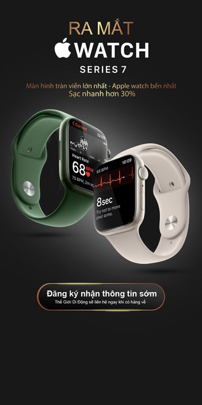 Apple Watch S7 khan hàng trong thời gian đầu, nhưng đừng quá lo lắng Apple Watch S7 khan hàng trong thời gian đầu, nhưng đừng quá lo lắng