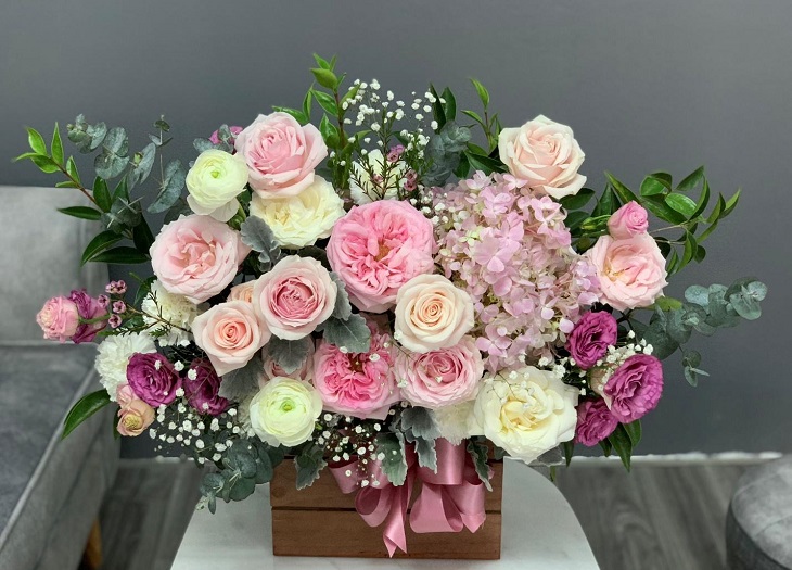 Hoa, quà handmade tặng sinh nhật mẹ