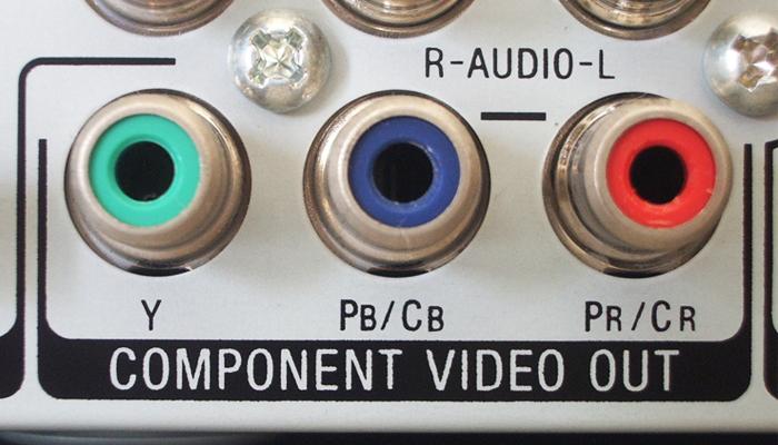 Cổng Component (Y/Pb/Pr) Cổng Component (Y/Pb/Pr)