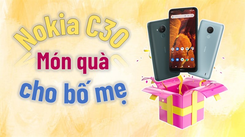 Nokia C30 sẽ là chiếc smartphone đáng mua nhất cho bố mẹ, nổi bật với màn hình siêu lớn 6.82 inch và viên pin trâu 6.000 mAh Nokia C30 sẽ là chiếc smartphone đáng mua nhất cho bố mẹ, nổi bật với màn hình siêu lớn 6.82 inch và viên pin trâu 6.000 mAh