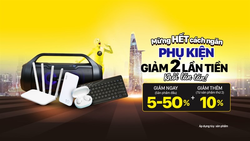 Mừng hết cách ngăn, phụ kiện được sale đến 50%, mua nhiều giảm nhiều Mừng hết cách ngăn, phụ kiện được sale đến 50%, mua nhiều giảm nhiều