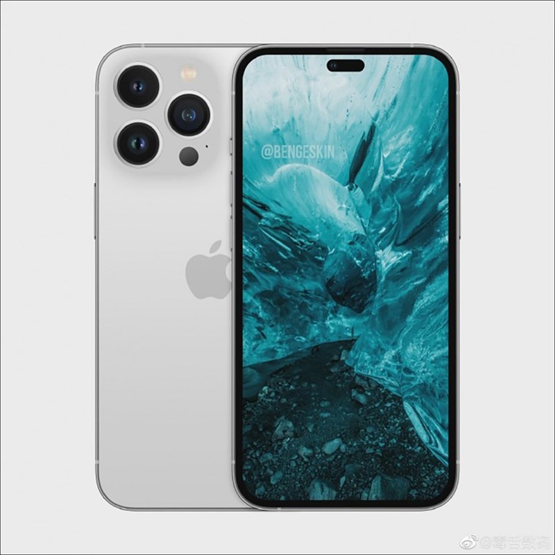 iPhone 14 Pro lộ thiết kế camera đục lỗ hình viên thuốc