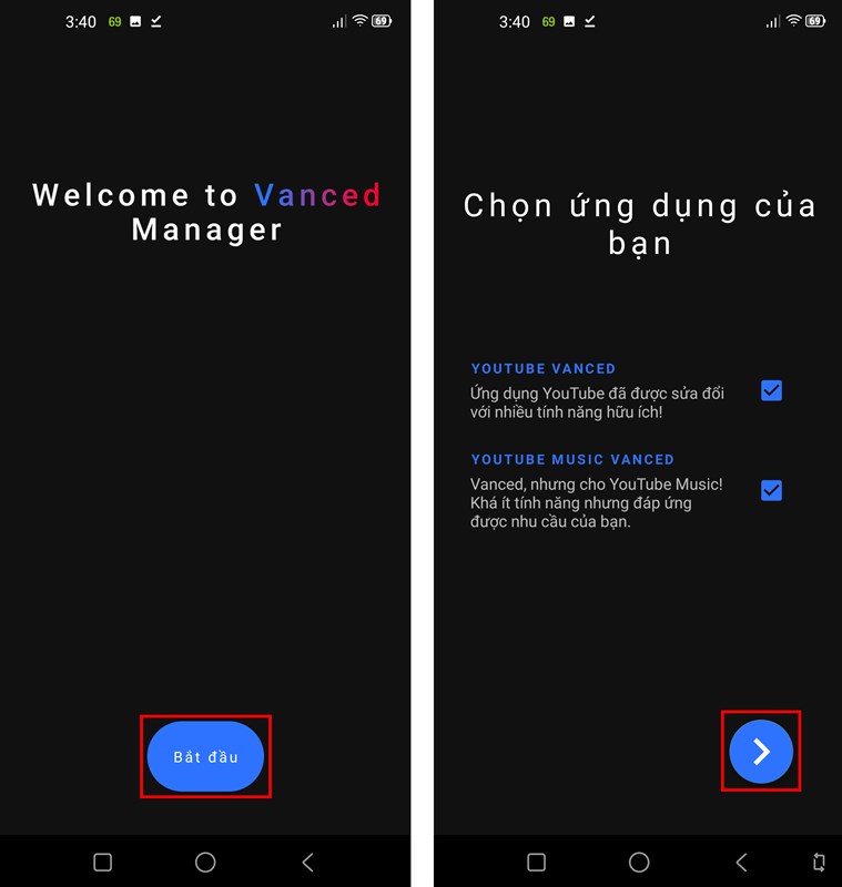 Cách tải Vanced Manager 2.6.1 mới Cách tải Vanced Manager 2.6.1 mới