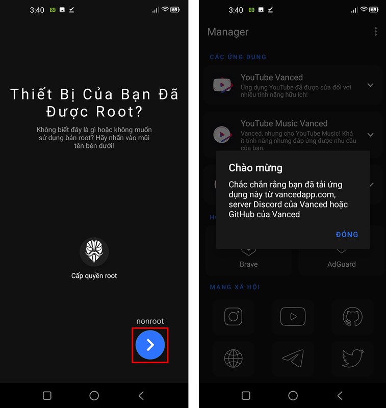 Cách tải Vanced Manager 2.6.1 mới Cách tải Vanced Manager 2.6.1 mới