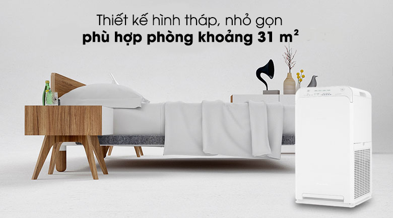 Máy có thiết kế hình tháp thông minh, mang nhiều ưu điểm vượt trội