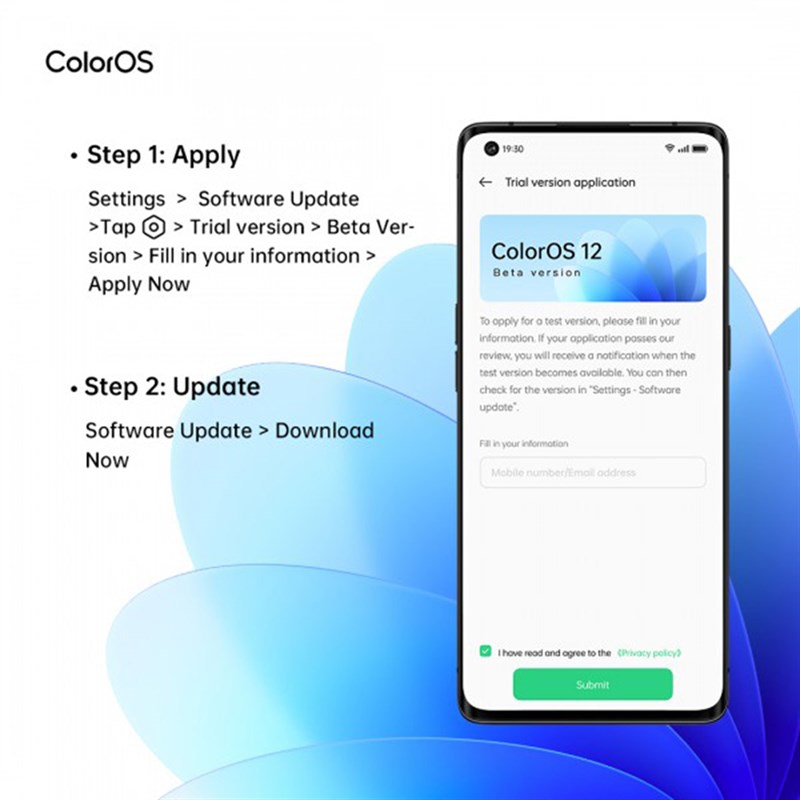 coloros 12 oppo reno 4f