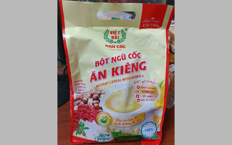 bột ngũ cốc ăn kiêng việt đài