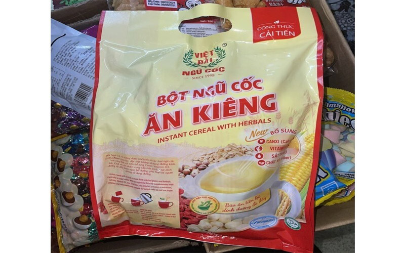 bột ngũ cốc ăn kiêng việt đài