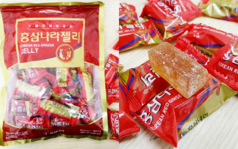 Kẹo hồng sâm Hàn Quốc KGS Korean Red Ginseng Jelly