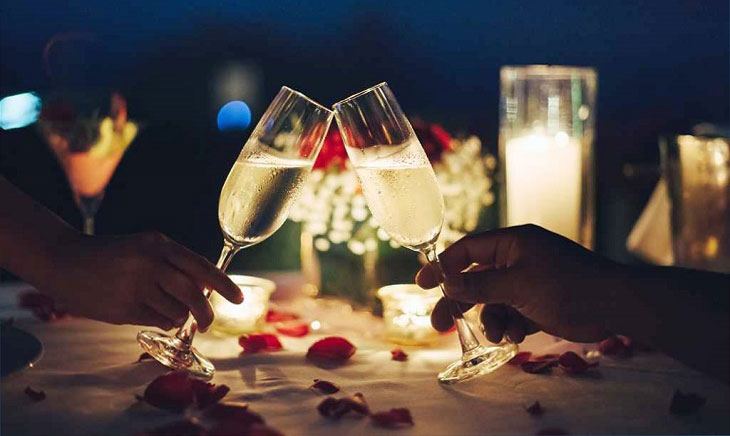 A romantic date