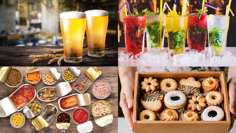 Các thực phẩm như bia, soda, thực phẩm đóng hộp, bánh quy,... là những thực phẩm không nên ăn khi bị cảm.