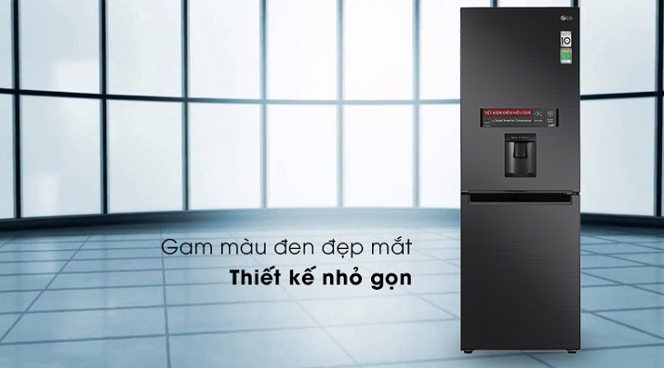 Tư vấn chọn mua tủ lạnh LG chất lượng cho mọi gia đình > Tủ lạnh LG Inverter 305 lít GR-D305MC sở hữu thiết kế nhỏ gọn, đẹp mắt
