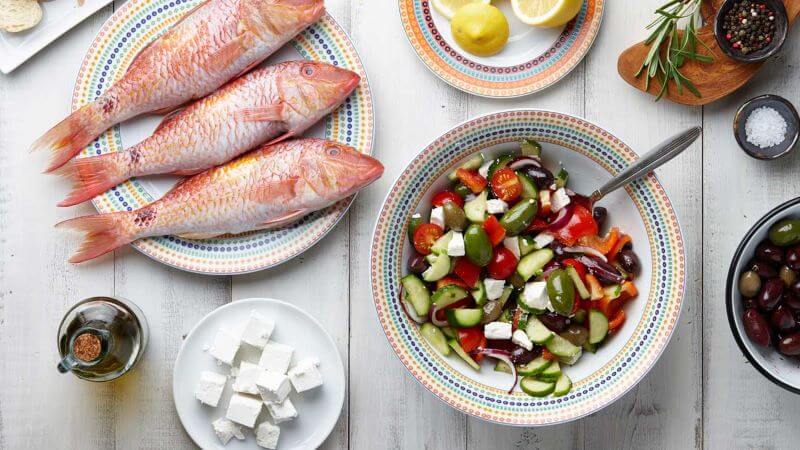Chế độ ăn Địa Trung Hải sẽ giúp giảm sự kháng insulin và thúc đẩy quá trình trao đổi chất hiệu quả.