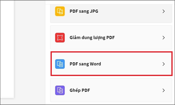 Cách chuyển file Excel sang Word đơn giản, dễ hiểu > Đợi chuyển xong và tiếp tục chuyển từ PDF sang Word. 