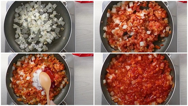 Nấu nóng bức chua ngọt