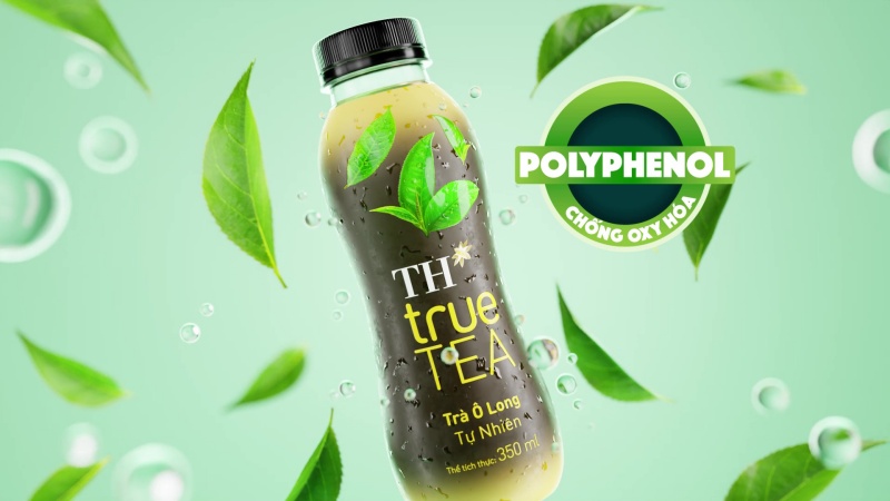 Thành phần, nguyên liệu chính của trà ô long TH true Tea