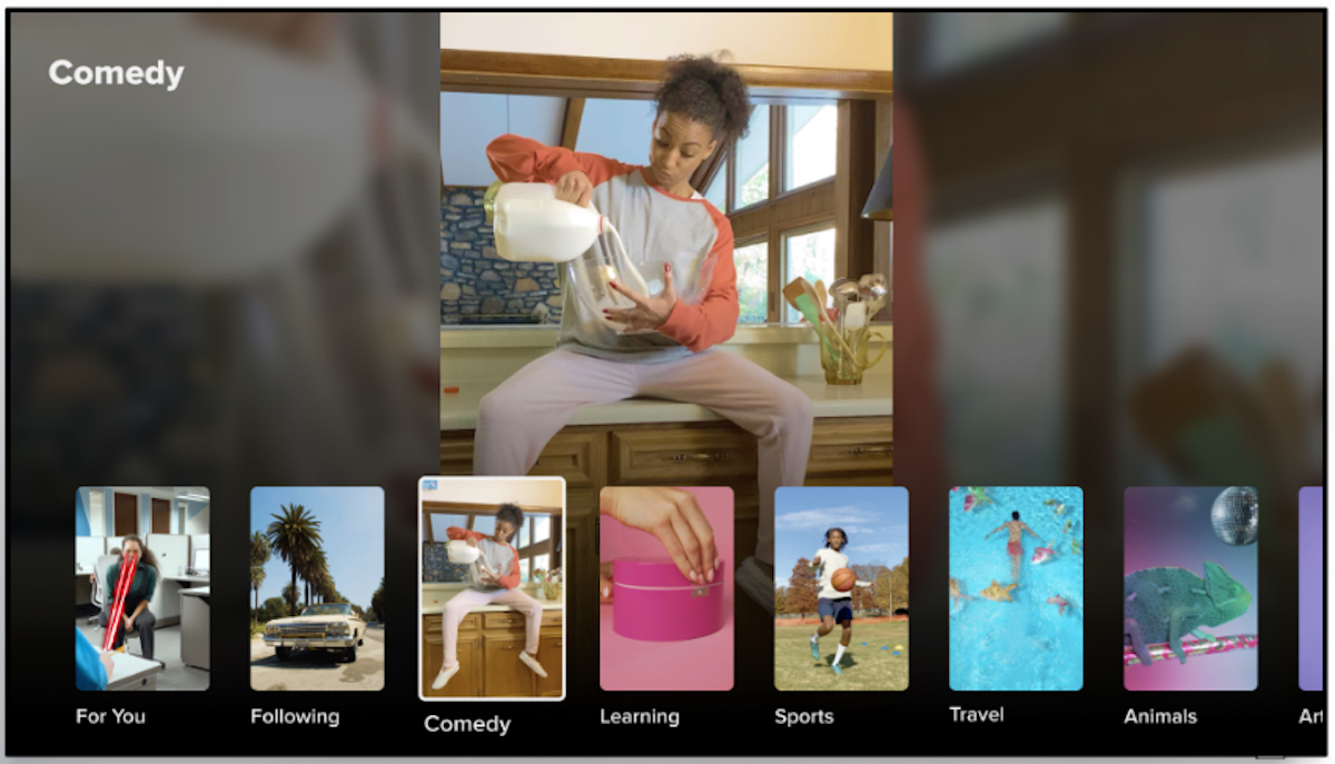TikTok ra mắt ứng dụng cho LG Smart TV 2020 và 2021