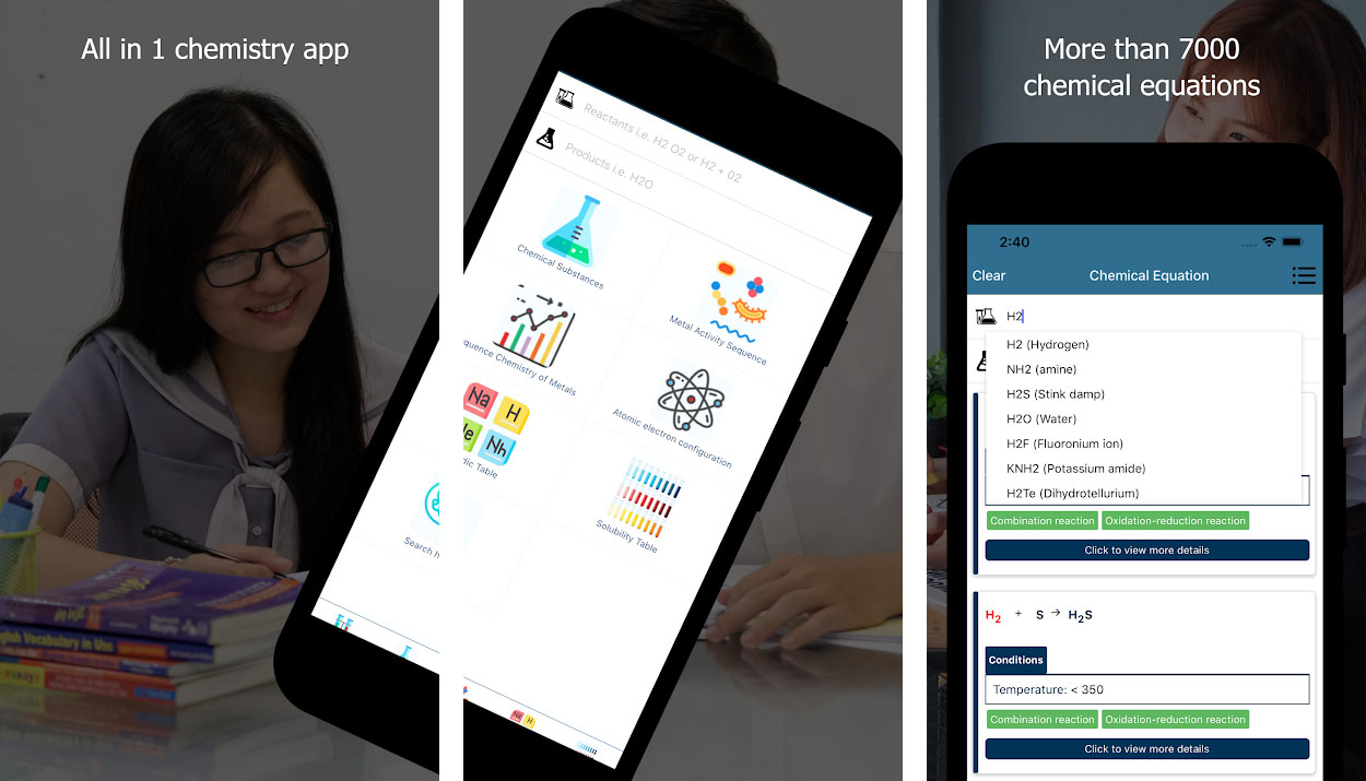 Top 10 ứng dụng giải bài tập hóa học tốt nhất trên điện thoại