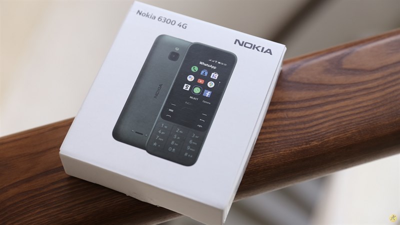 Mua Nokia 6300 4G làm quà tặng cho ông bà, cha mẹ thì còn gì bằng