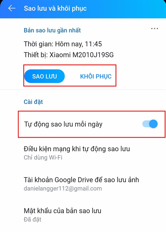 Đồng bộ tin nhắn