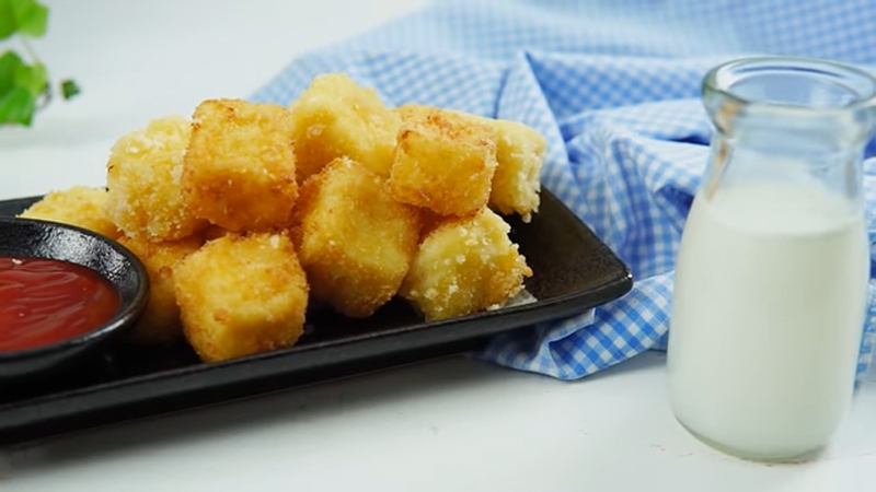 Delicious milk cakes made with cornstarch