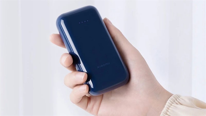 Xiaomi Power Bank Pocket Edition Pro phiên bản màu xanh dương