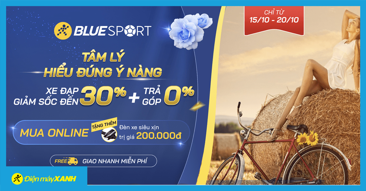 Tâm lý hiểu đúng ý Nàng - Mua ngay Xe đạp giảm SỐC đến 30%, trả góp 0%, quà siêu xịn