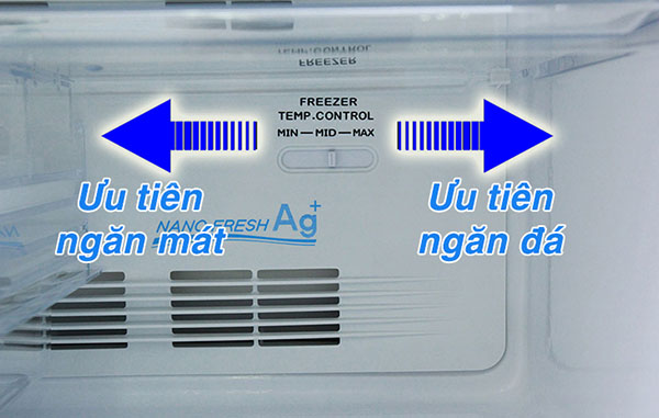 Cách điều chỉnh nhiệt độ phù hợp nhất cho cả 2 ngăn