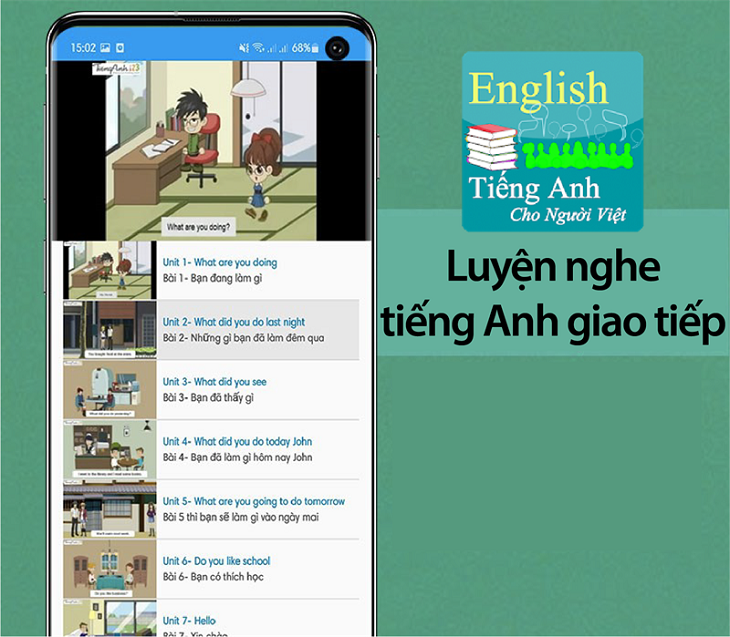 Luyện nghe tiếng Anh giao tiếp