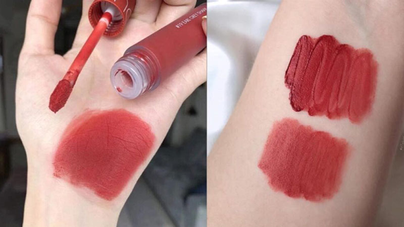 Chất son dòng son kem lì Romand Zero Velvet Tint